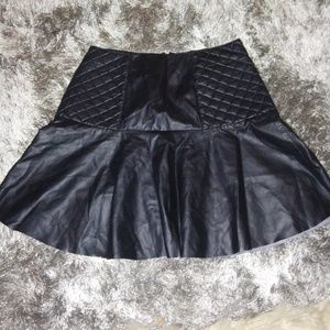 Pleather mini skirt *3 for $20*